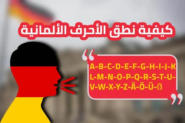 كيفية نطق الأحرف في اللغة الألمانية