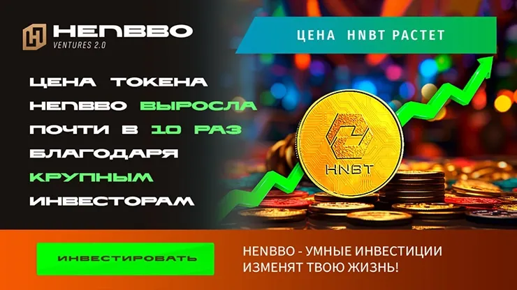 Рост цены токена Henbbo 2.0