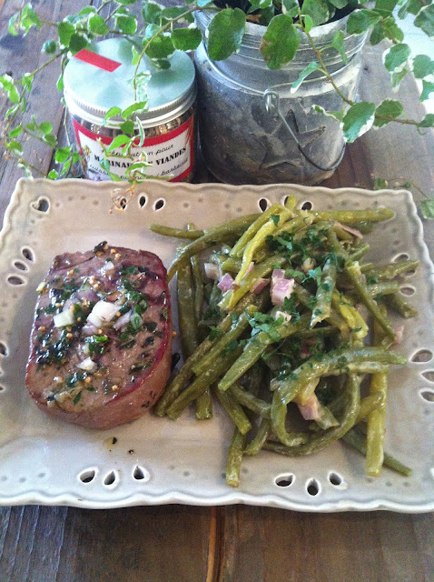 tournedos de boeuf mariné au barbecue