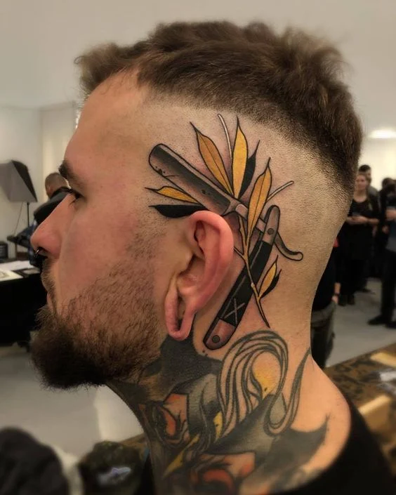 Tatuajes en la cabeza para hombres