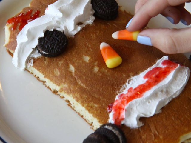 Free Scary Face Pancakes for Kids at IHOP on October 30 