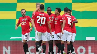 Video highlight As Manchester United win Norwich 1-2 in extra time