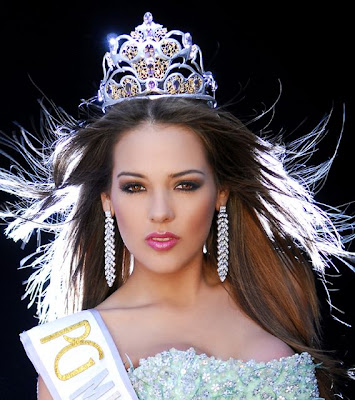 Miss Jackelin Arias Miss Bolivia 2008