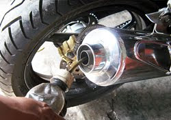 Tips Merawat Knalpot Motor