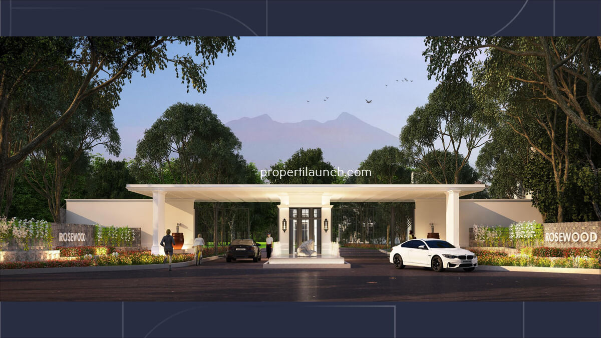 Gerbang Cluster Rosewood Golf Residence Summarecon Bogor