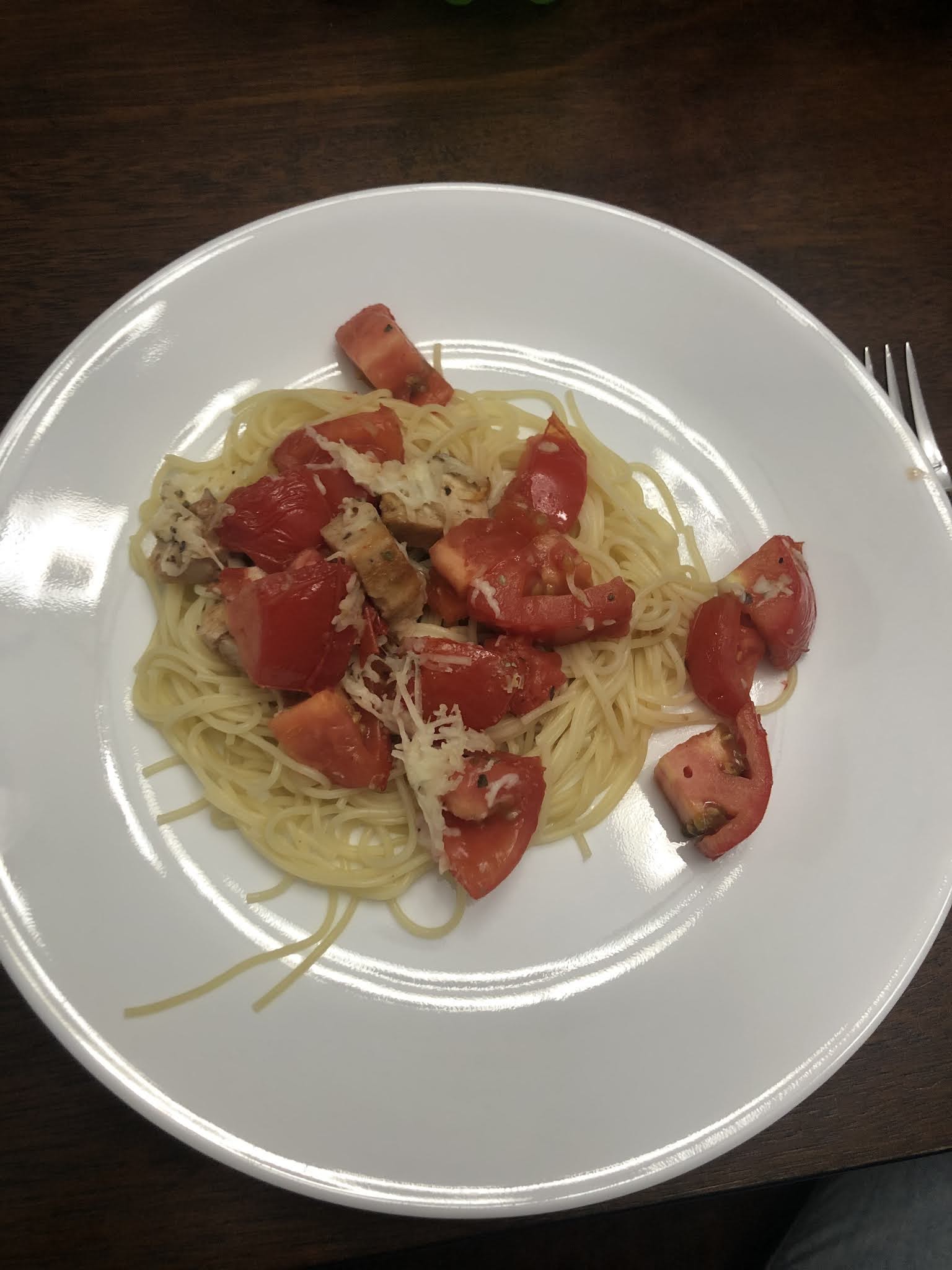 chicken bruschetta casserole