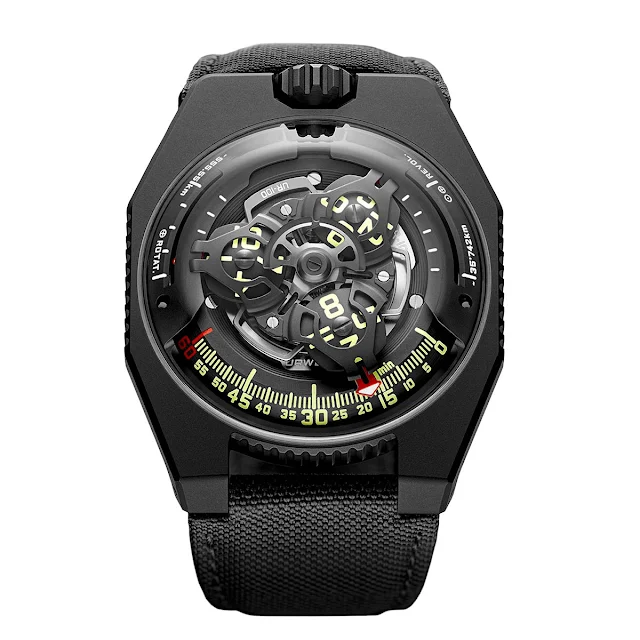 Urwerk UR-100 SpaceTime Black