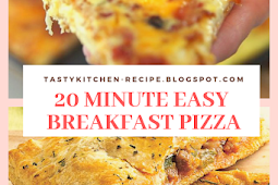 20 MINUTE EASY BREAKFAST PIZZA