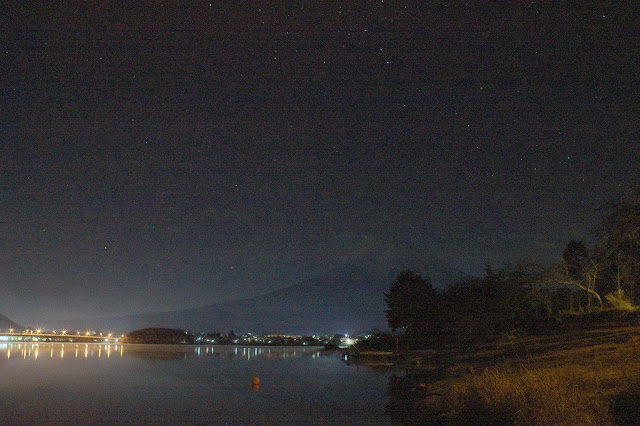 河口湖夜景