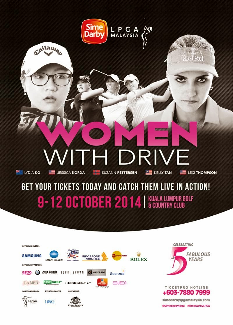 BE Nuffnang ke-7 : Sime Darby LPGA 2014