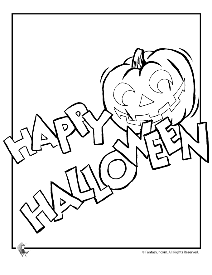 Masami Lauman: 11 Happy Halloween Coloring Pages