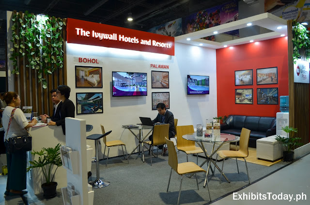 The Ivywall Hotels and Resorts exhibit booth 