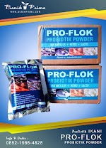 Probiotik Ikan PROFLOK (Powder) Mix Bacillus + Nitro + Lacto