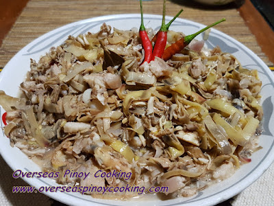 Adobong Puso ng Saging, Banana Blossom Adobo