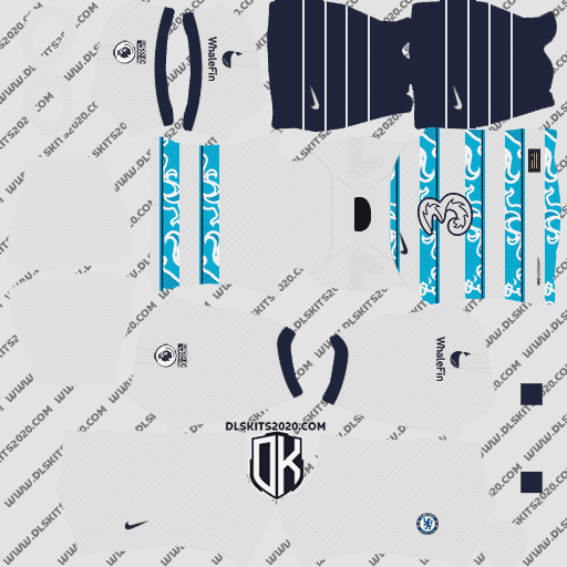 Chelsea FC 2022-23 Kit Nike Released - DLS22 Kits (Away)