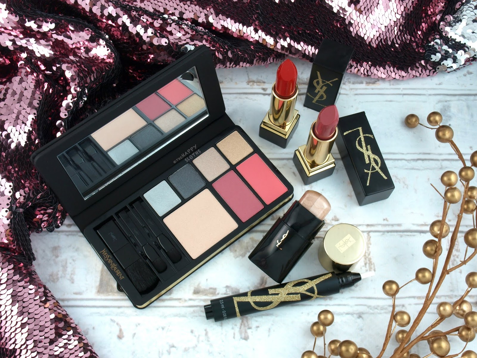 Yves Saint Laurent | Holiday 2018 Gold Attraction Collection: Review and Swatches