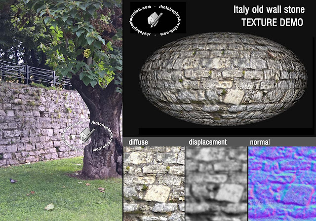  Italy old wall stone texture seamless 20502 