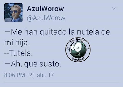 Me han quitado la nutela de mi hija, tutela, ah qué susto