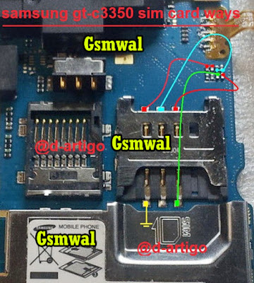 Samsung GT-C3350 Insert Sim Not Working Jumper Solution