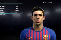 Pes 2013 Clement Lenglet (Barcelona) Face By Mt Facemaker