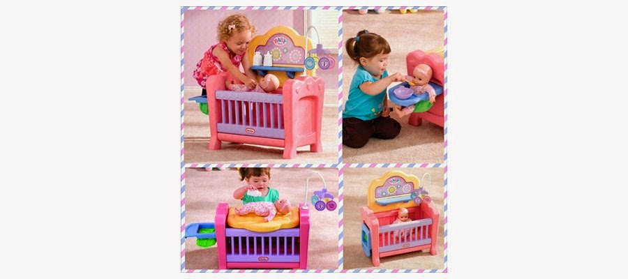 PP021 - Little Tikes 4in1 Baby Born Nursery ~ Zaha Toys 