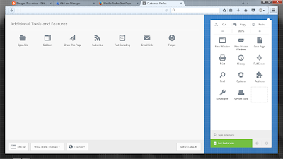 costumize menu firefox