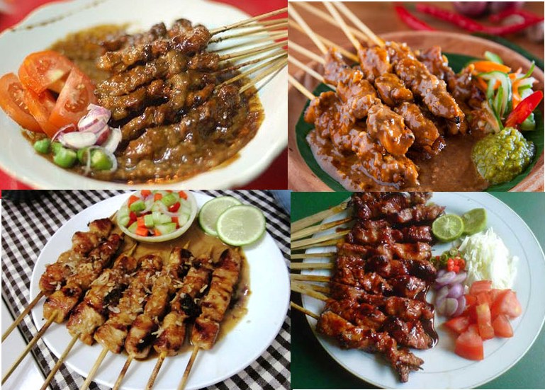 Download Gambar Sajian Sate Kambing - Gambar Makanan