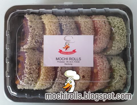 Mochi Rolls Mix atau campur semua rasa