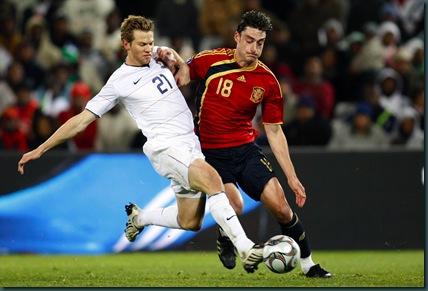 Fotboll, Confederations Cup, Spanien - USA
