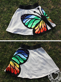 butterfly skirt sewing tutorial
