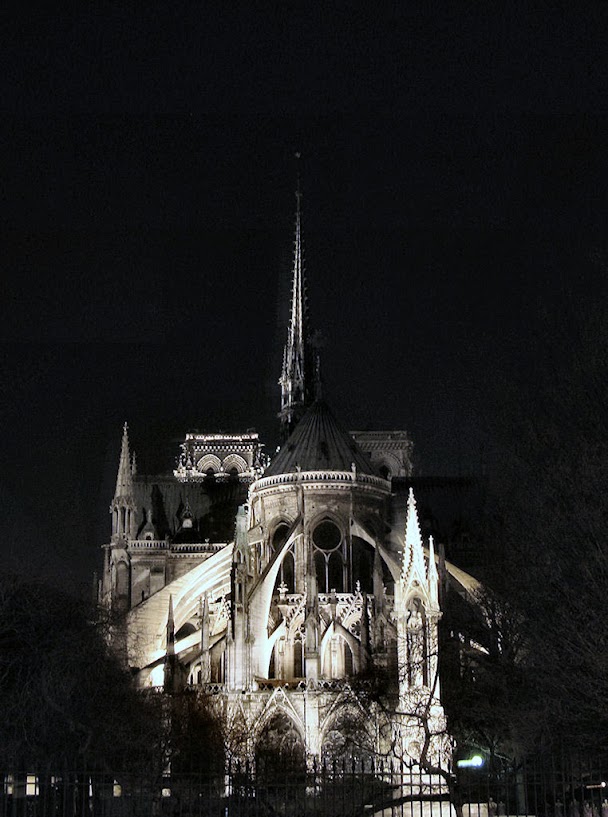 Notre Dame na noite