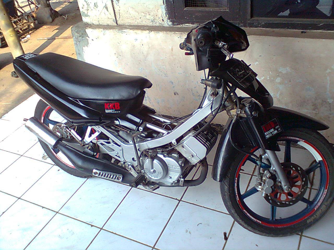 modifikasi satria 120r