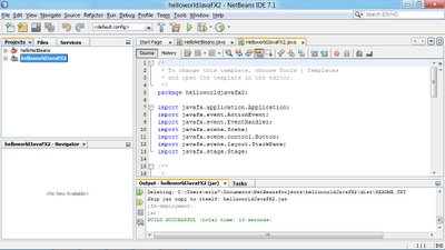 Auto-generated JavaFX 2 project Auto-generated JavaFX 2 project
