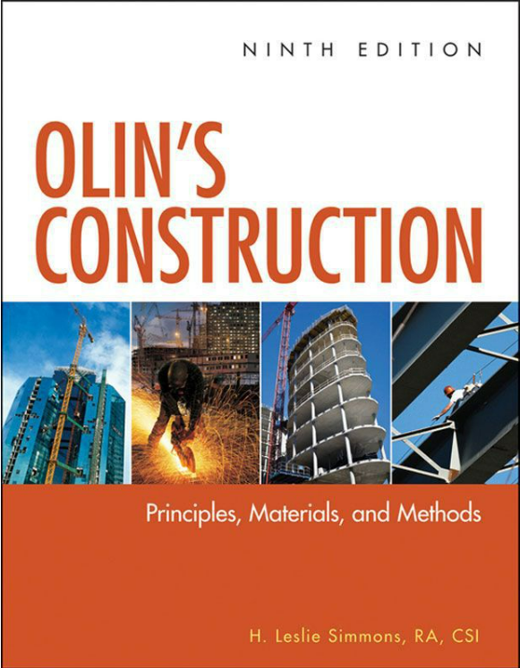 Download Olin's Construction: Principles, Materials, and Methods 9th Edition PDF – eBook