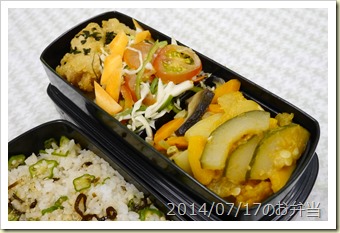大分中津風鶏唐揚げ弁当(2014/07/17)