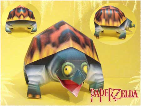 Majora's Mask Snapper Papercraft