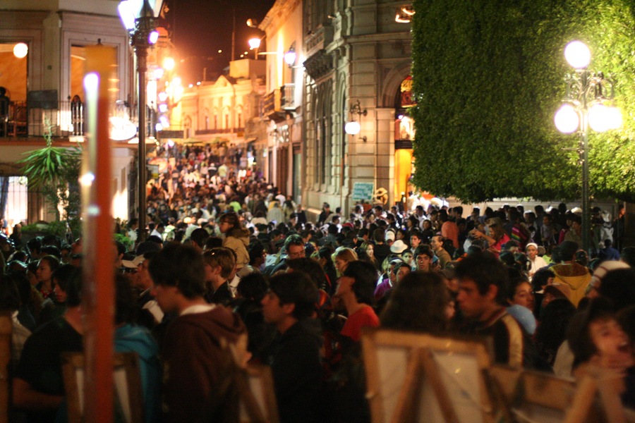 Guanajuato at night