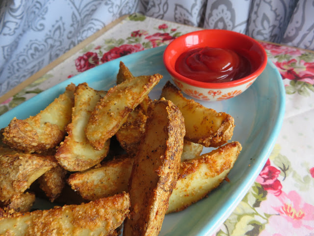 Seasoned Baked Potato Wedges