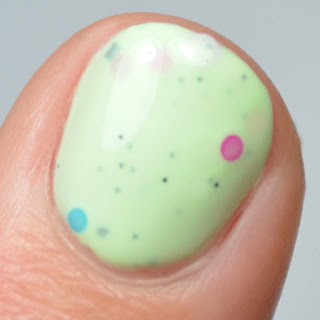 lime crelly nail polish