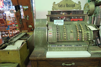 Sydney Antique Shop- Antique cash register
