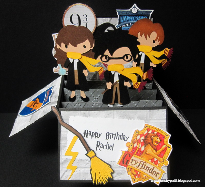 Download Creations by Patti: Harry Potter Birthday Box Card