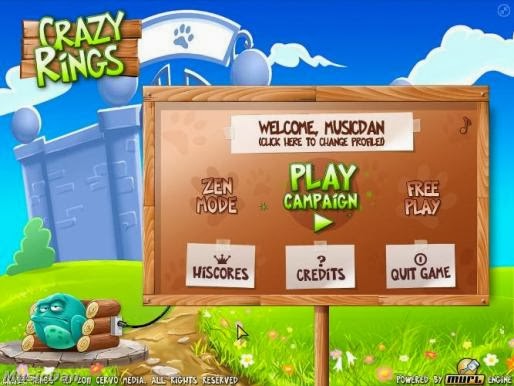 Screen Shot Of Crazy Rings (2012) Full PC Game Free Download At worldfree4u.com