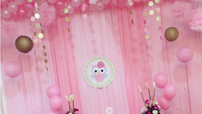 Un lindo búho para decorar tu baby shower