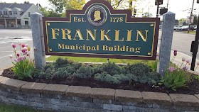 Franklin Municipal Building, site of  the Town Council meetings