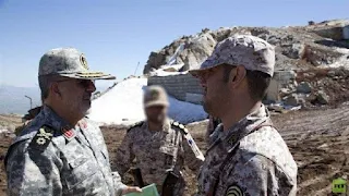 قائد القوات البرية للحرس الثوري الإيراني يتفقد الحدود مع قره باغ
