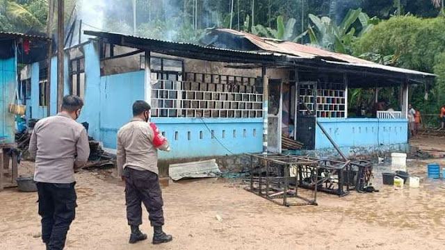 Diduga Korsleting Listrik, Api Hanguskan 1 Unit Rumah di Argapura Pantai