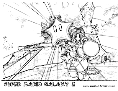 Mario Coloring Pages