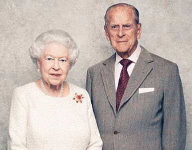 Three new portraits of Queen Elizabath and Prince Philip are released as they celebrate 70th anniversary (photos)