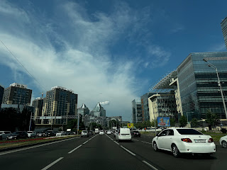 Picture of the Almaty Financial District
