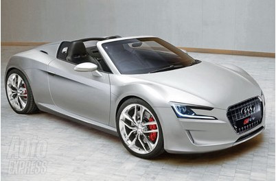 Roadster Audi R4 will recruit ranks exotic sportcars